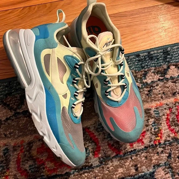 Nike Shoes Nike Air Max 27 React Psychedelic Art Poshmark